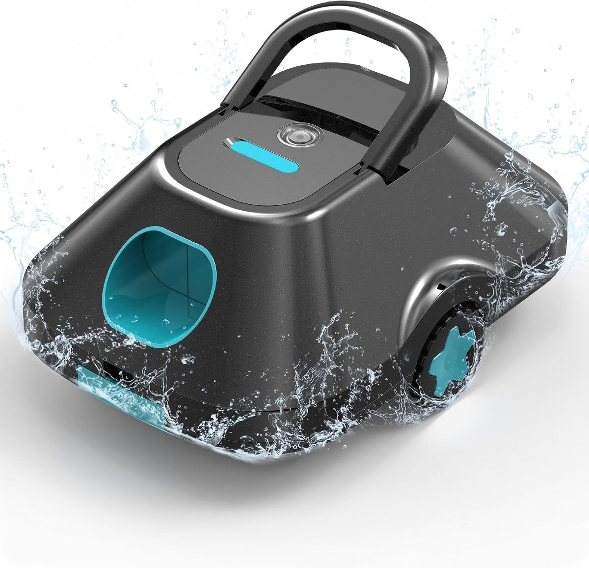 WITBOX Poolroboter, 200m, Grün, 2026 Update, Pool Roboter kabellos Akku, Poolsauger für Aufstellpool, Bis zu 210 Min. Laufzeit