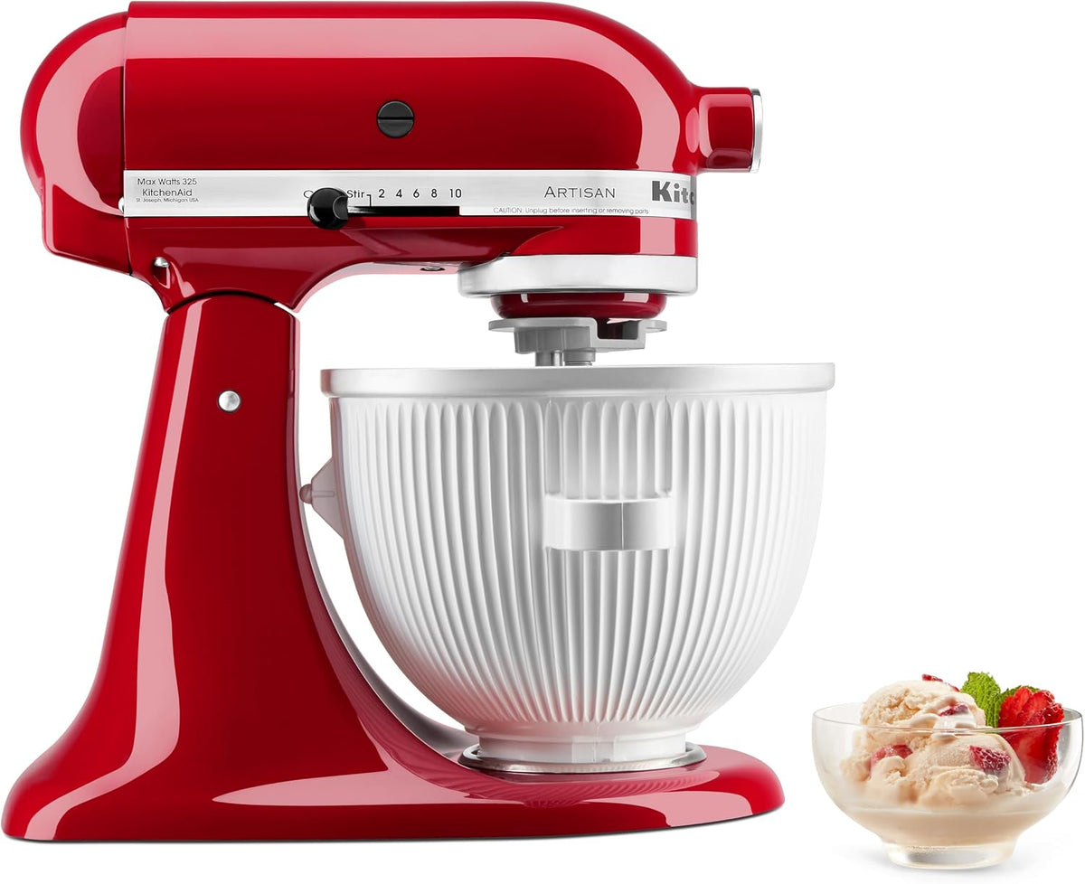 KitchenAid Eismaschine, Schwarz, KSMICM für ausgewählte Standmixer