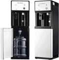 JBKNAN Kühler & Wasserspender, Schwarz, Heißwasserspender-Stehender bodenstehender wasserspender, Wasser Spender
