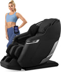 ROTAI Audiogerät, Schwarz, x Pamela Reif - 4D Massagesessel, SL-Track Ganzkörpermassage mit Bodyscan, Zero Gravity