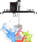 SGKOMN Mixer, Schwarz, Mischer, Gallonenmischer, elektrischer Mischer, gewerblicher Stand, Mischständer, Mischwerkzeuge für die Fabrik