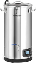 Klarstein Heimbrau-Sets, 3.000 W, 65 L, Silber, Mundschenk - Bierbrauset - Maischekessel, Bier Brauen Brauanlage mit Touch-Panel