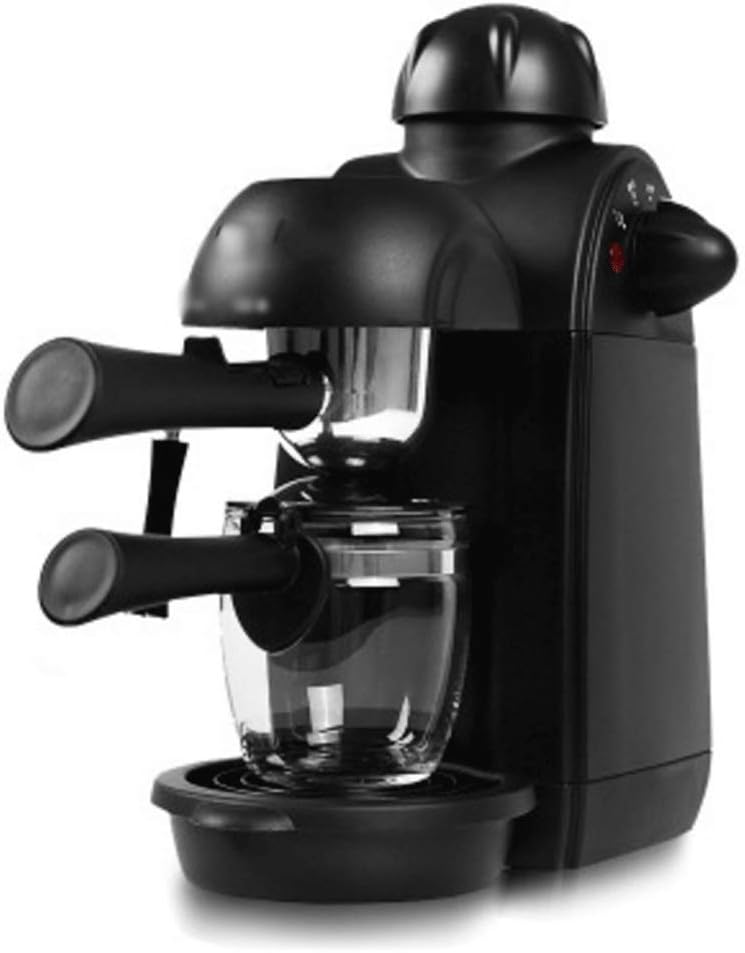 FLBT Kaffeemaschine, Schwarz/Silber, Espressomaschine Vollständige halbautomatische gewerbliche, die schäumende Haushalts dämpft Needed