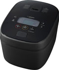 ZOJIRUSHI Reiskocher, Schwarz, Nw QAC18 Induktions- und Wärmer für 10 Tassen