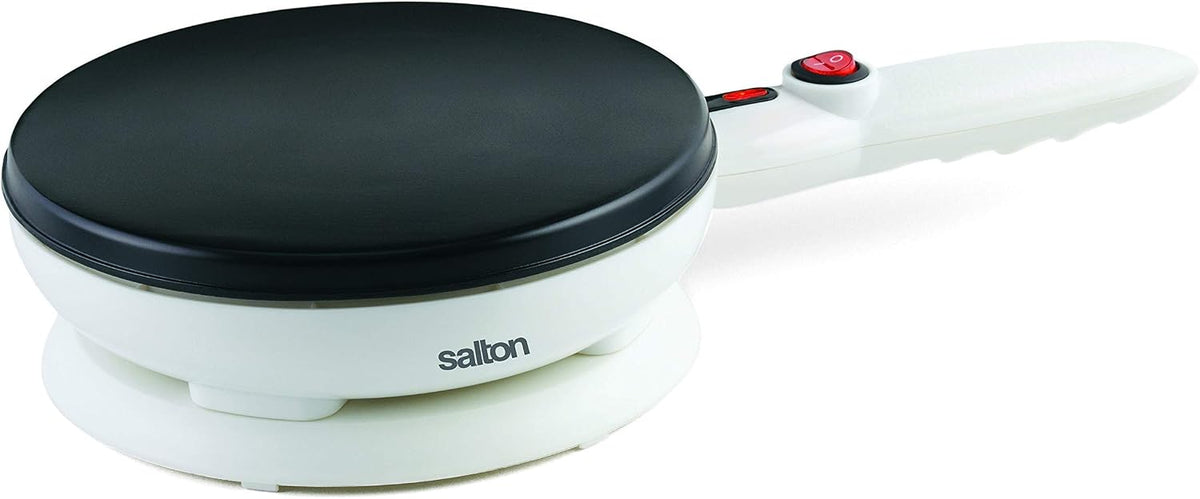 Salton Crepesmaker, Weiß, Recipes Included
