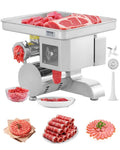VEVOR Fleischwölfe, 5 kg, 5 mm, Silber, /Min elektrischer Fleischwolf Wurstfüller mit Klinge &, Zerkleinern und Würfeln