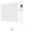 eVARMO Elektroheizkörper, 800 W, Braun, Areo Direct Base Elektroheizung, Elektrische Flächenspeicherheizung mit Schamottkern