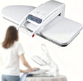 ZIXIAOS Bügelpressen, 80 × 31 Cm, 1800 W, 50 Kg, Schwarz, Professionelle Dampfbügelpresse, Pressdruck, Bügelfläche