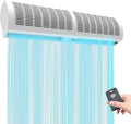 Luftschleier Wandventilatoren, Schwarz, Innengebläse, leiser und starker Wind, kommerzielles wandmontiertes Design für Energieeffizienz