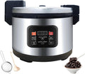 Tapioka Monitor, 16 L, Grau, Kocher Vollautomatisch 12/ mit Digitalanzeige &, Antihaft Bubble Maker für Milchtee & Dessertläden