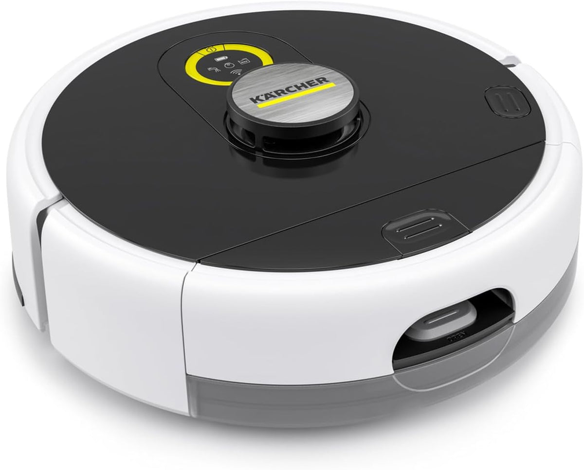 KÄRCHER Saugroboter, Schwarz, Wischroboter RCF 3, smarte App-Steuerung, LiDAR-Laser-Navigation, Kartierung, Raum- und Hinderniserkennung