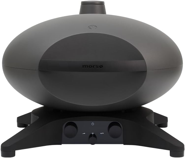 Morsø Elektrogrill, 60 x 55 x 43 cm, Anthrazit/Grau, Forno EL Medio