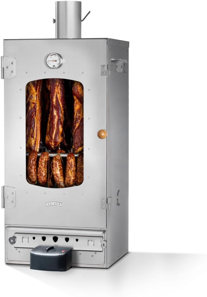 KAISER Outdoor-Grill, 86 cm, 2000 W, 12 kg, Silber