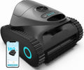 BRINBO Poolroboter, Schwarz, C1 Akku Boden und Wand, Wasserlinie, Doppelfilter, Tinten