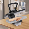 Tenddya Bügelpressen, 1 L, Schwarz, Bügelmaschine, Intelligente Dampfpresse mit 5 Bügelprogrammen Display
