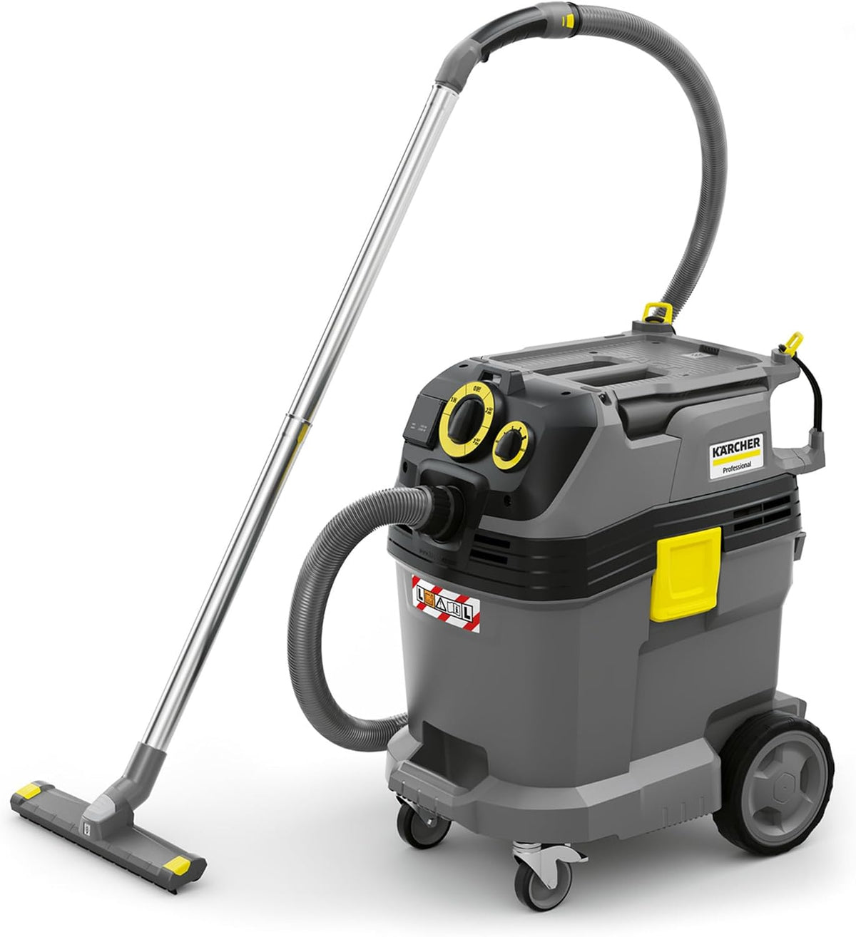 KÄRCHER Elektrowerkzeug, 1380 W, 360 mm, 40 l, 4 m, Grau, Nass- und Trockensauger NT 40/1 Tact Te L, Leistung: max
