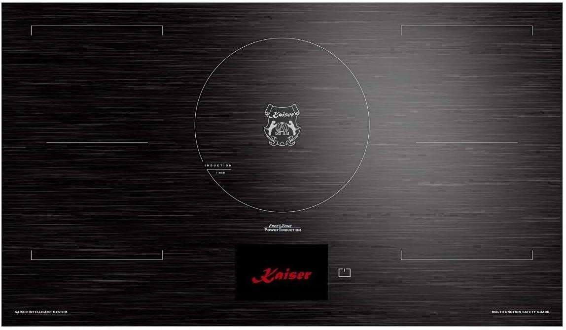 Kaiser Kochfeld, 90 cm, Schwarz, KCT 9140 FI Induktions • FREE ZONE mit 2 FLEX