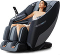 RELAX4LIFE Massagestühle & Sitzauflagen, Schwarz/Grau, Elektrischer Massagesessel für Ganzkörper, Massagestuhl
