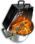 YORCME Mixer, 50 W, 220 V, 10 L, Silber, BeoyNot Professioneller Automatischer Topfrührer aus, mit Überhitzungsschutz
