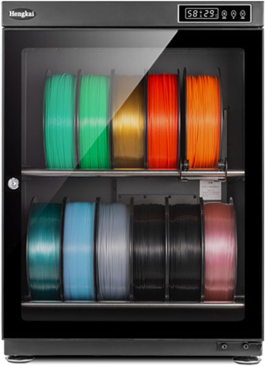 HaiZethonic Luftentfeuchter, 1 Kg, Weiß, Trockenschrank Für 3D-Druckfilament, Aufbewahrungsschrank Mit, Fasst 10