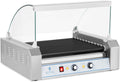 Royal Catering Hot Dog-Maschinen, 2.200 W, 20 W, Silber, Hot Dog Grill Hot Dog Maschine Hot Dog Maker (11 Rollen