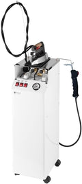 Aeolus EOLO Home & Professional Dampfglätter, Grau, Bügelsystem AV01 FP RA mit Boiler aus Kupfer