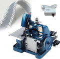 DPLXQPP Overlock-Nähmaschinen, 250w, Blau, Tragbare Mini-Overlock-Nähmaschine Für Haushalt Und DIY, Hochleistungsmotor