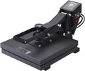 VEVOR Druckpressen, 15 Zoll, Schwarz, Wärmepresse, 15 x Wärmepresse für T-Shirts, schnelles Aufheizen, 15' x 15'
