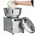 Ostreemaner Knetmaschinen, 550 W/750 W, 8 Kg, 8 kg, Silber, Gewerbliche Teigknetmaschine, Edelstahl, Mit LED-Anzeige