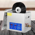 ERSINIAN Waschmaschine, Weiß, Ultraschallreiniger für Schallplatten mit Heizung und, Ultraschall- für Schallplatten