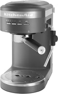 KitchenAid Kaffeemaschine, Grau, Espressomaschine 5KES6403EDG matt