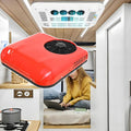 Universal Mobiles Klimagerät, 12 V, 24 V, Weiß, RV Dachklimaanlage, DC LKW AC mit Fernbedienung, Temperaturanzeige