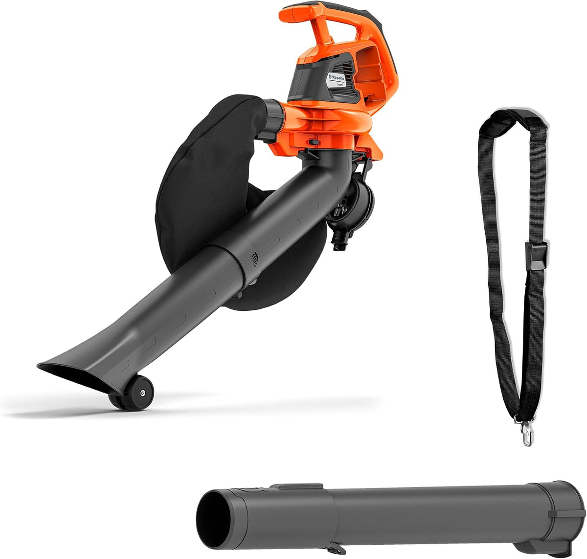 Husqvarna Laubbläser, Schwarz, 120iBV Akku- und -Sauger ohne Akku/Ladegerät