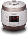 CUCKOO Multikocher, Silber, CMC-QSB501S ICOOK Q5 Premium Dampfdruck 4750ml, 8in1 Multifunktionsgerät, Sprachnavigation