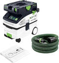 Festool Nass-,Trockensauger für Werkstätten, Schwarz, CTM MIDI I CLEANTEC Absaugmobil - Staubklasse M