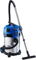 Nilfisk Staubsauger, 1400 W, 30 L, Schwarz, Multi II T leistungsstarker Wasser- und Staub, Heimwerker- für Feststoffe und Flüssigkeiten