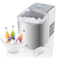 ETA Eiswürfelmaschine, 2 Liter, 15 kg, Silber, Glacial I Eiswürfelautomat I Edelstahl I Eiswürfelbereiter