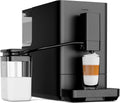 Klarstein Kaffeevollautomat, 20 Bar, 0,75 l, 1,5 l, Schwarz/Silber, Velaire -, LED Touchscreen, Edelstahlmahlwerk 15 Stufen