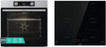 Gorenje Backofen, Schwarz/Silber, set Pyro Induktion