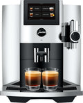 JURA Kaffeemaschine, Schwarz, S8 Chrom