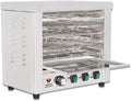 Beeketal Gastrogrills, 3150 Watt, Silber, 'BSP-1' Profi Gastro Salamander Grill Überbackgerät aus, 5-30 Minuten Timer