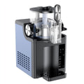 Teruyol Eismaschine, 2 L, Grau, Automatischer Eiscrusher Eiszerkleinerer Eisbereiter