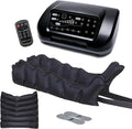 WANGXNCase Fußmassagegeräte, Schwarz, Beinmassagegerät, 6 Luftkammern lymphdrainage gerät beine bei lipödem, Bauchband