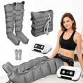 Suyaoquant Fußmassagegeräte, Schwarz, Lymphdrainage Gerät Ganzbeinmassagegerät, Zeitgesteuert und mit einstellbarem Druck