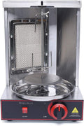 NoneDanGee Elektrogrill, 2000 W, Rostfreier Stahl, Grau, Dönergrill Tischgrill Elektro Grill, Vertikaler für Döner