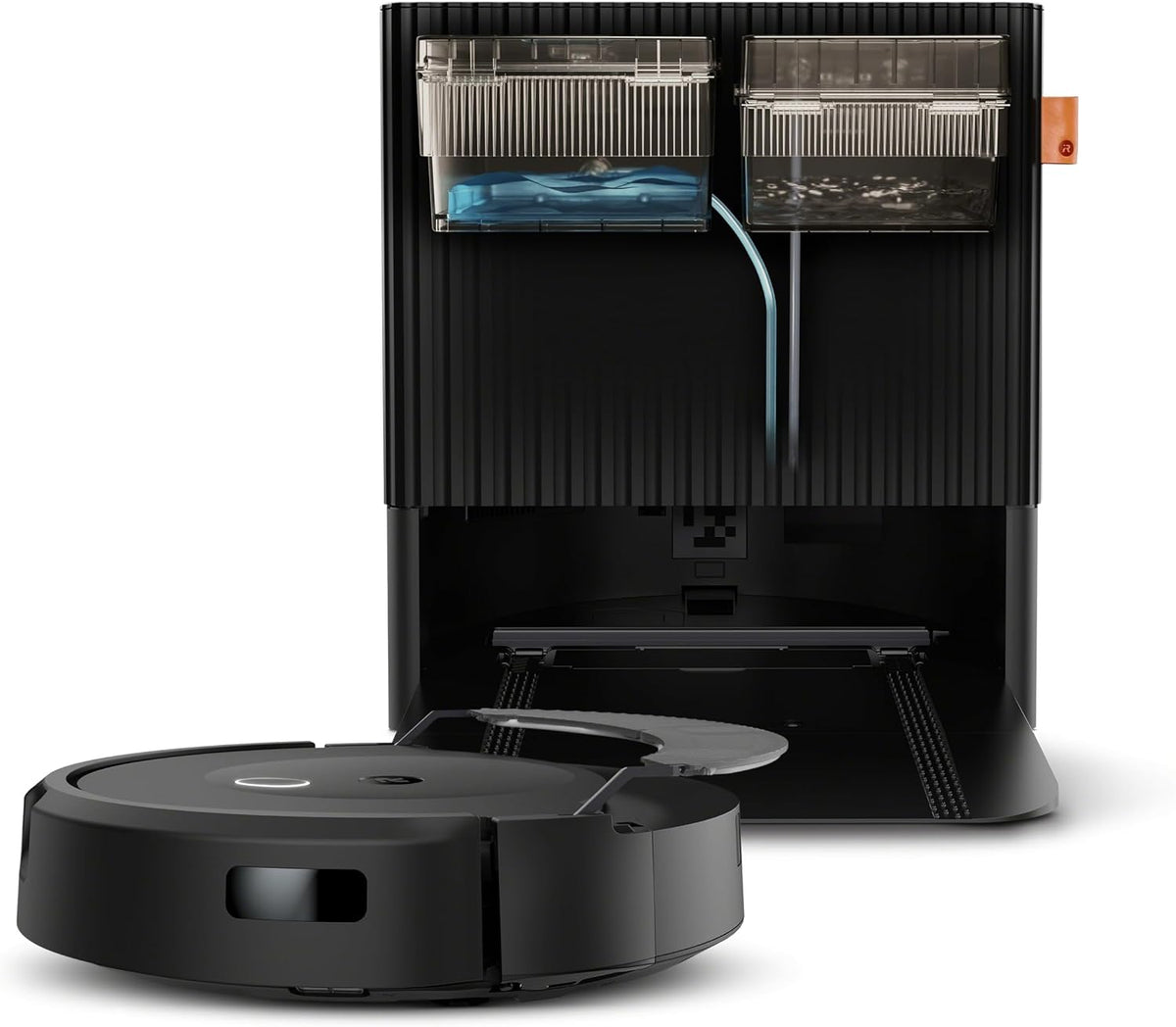 iRobot Saugroboter, Braun, Roomba Combo 10 Max, 2-in-1 mit Station, Selbstentleerung/Befüllen und Reinigung des Wischtuchs