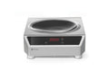 HENDI Kochfeld, 3500 W, 120 mm, 230 V, Silber, Induktionswok, für Wokpfanne 239773, Kochplatte, mit einfach zu reinigendem Fettfilter