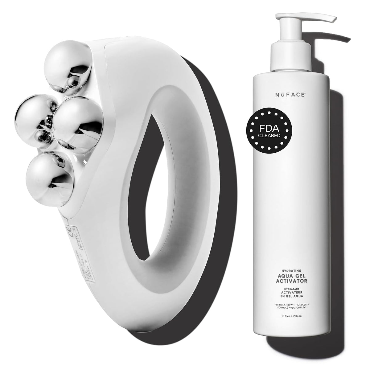 NuFACE Sets & Kits, Schwarz, NuBODY Toning Device - strafft Arme, Bauch, Beine und Po - Mikrostrom-Gerät zum Body Contouring