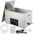 VEVOR Labor-Reinigungsartikel, 600 W, 30 L, Silber, Ultraschallreiniger Ultraschall Edelstahl-Reinigungsgerät, Reinigung Ultraschall für Schmuck
