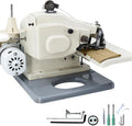 KPOUYYDS Blindstichmaschine, Grau, Tragbare Blindstich-Nähmaschine, 1250 Stiche/Minute, professionelle Tisch-, für Profis Heimwerker